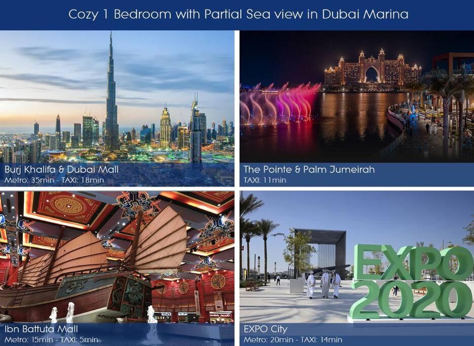Luxury 1 Bedroom With Sea View Апартаменти Дубай